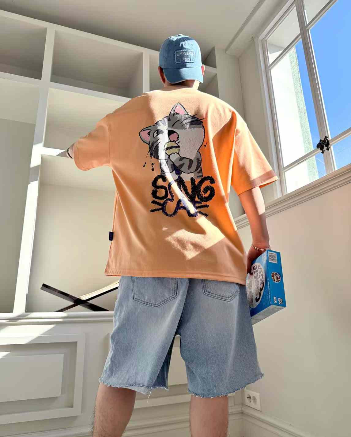 cat song tee