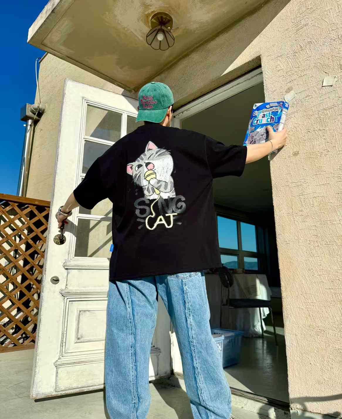 cat song tee