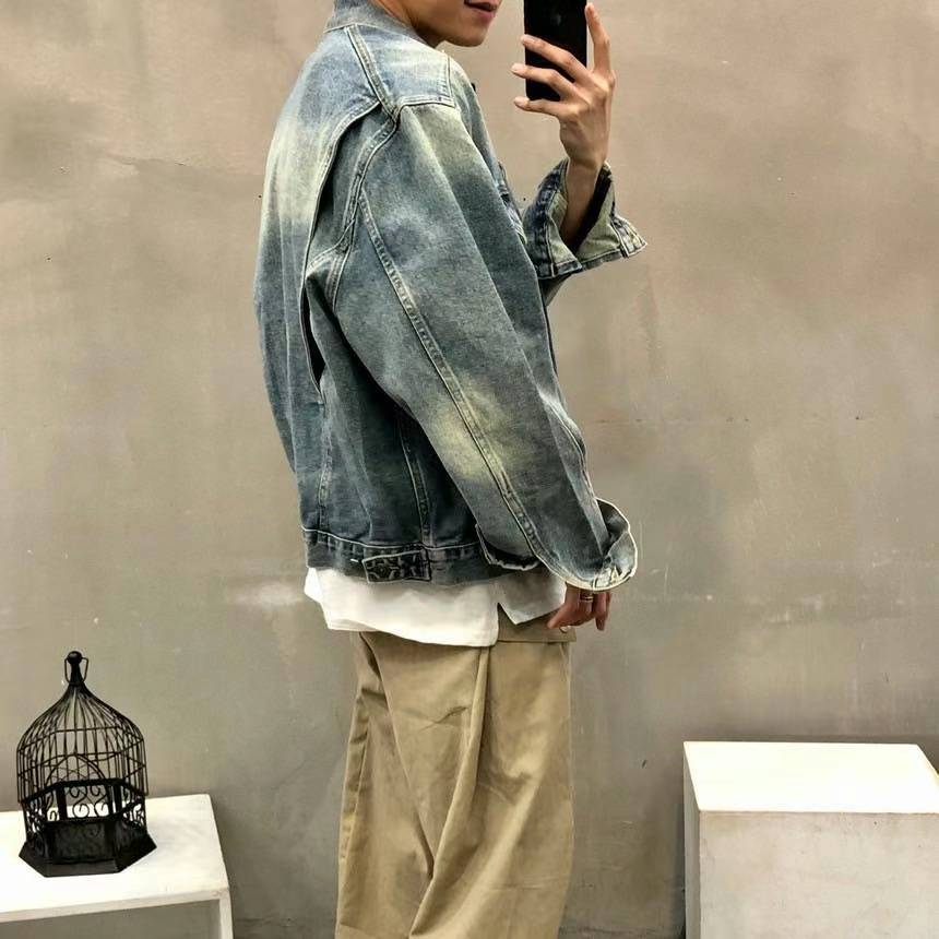 水磨牛仔外套